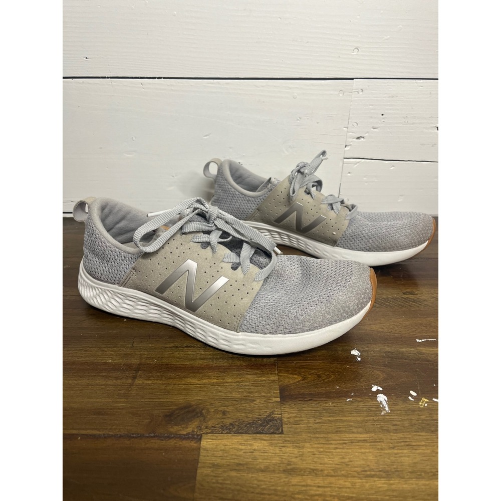 New Balance Fresh Foam Cruz V2 Sport Grey Sneakers WSPTLG1 Womens Size 10